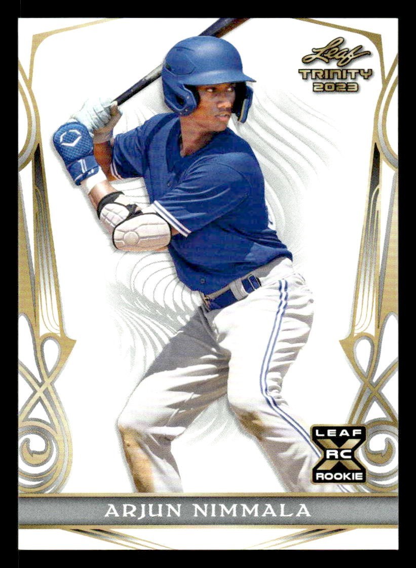 2023 Leaf Trinity #64 Arjun Nimmala