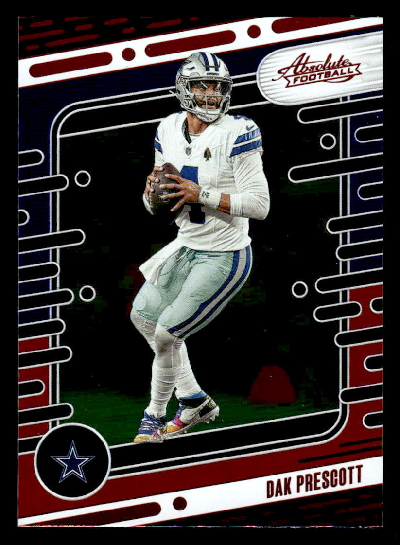 2024 Panini Absolute #26 Dak Prescott Red and Blue