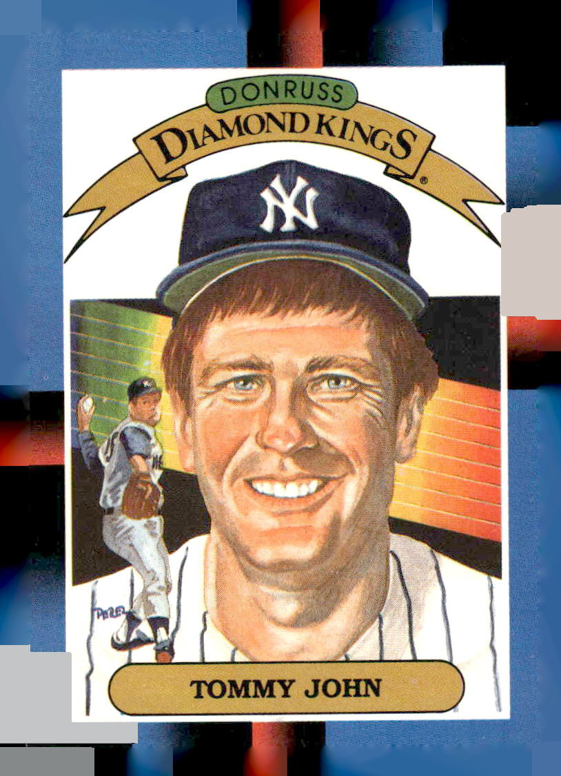 1988 Donruss #17b Tommy John