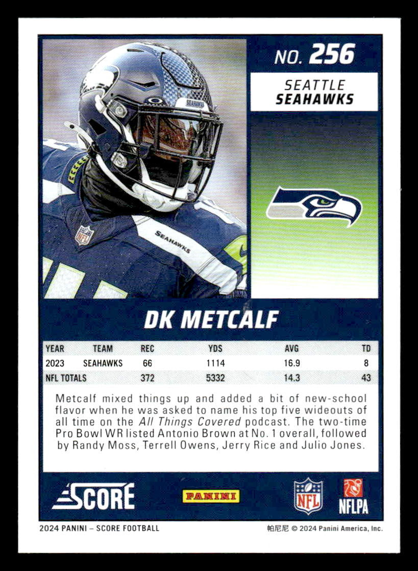 2024 Score #256 DK Metcalf