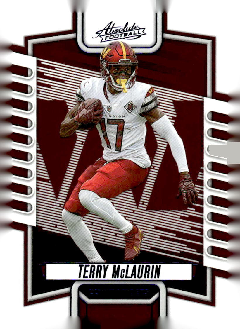 2023 Panini Absolute #92 Terry McLaurin Blue