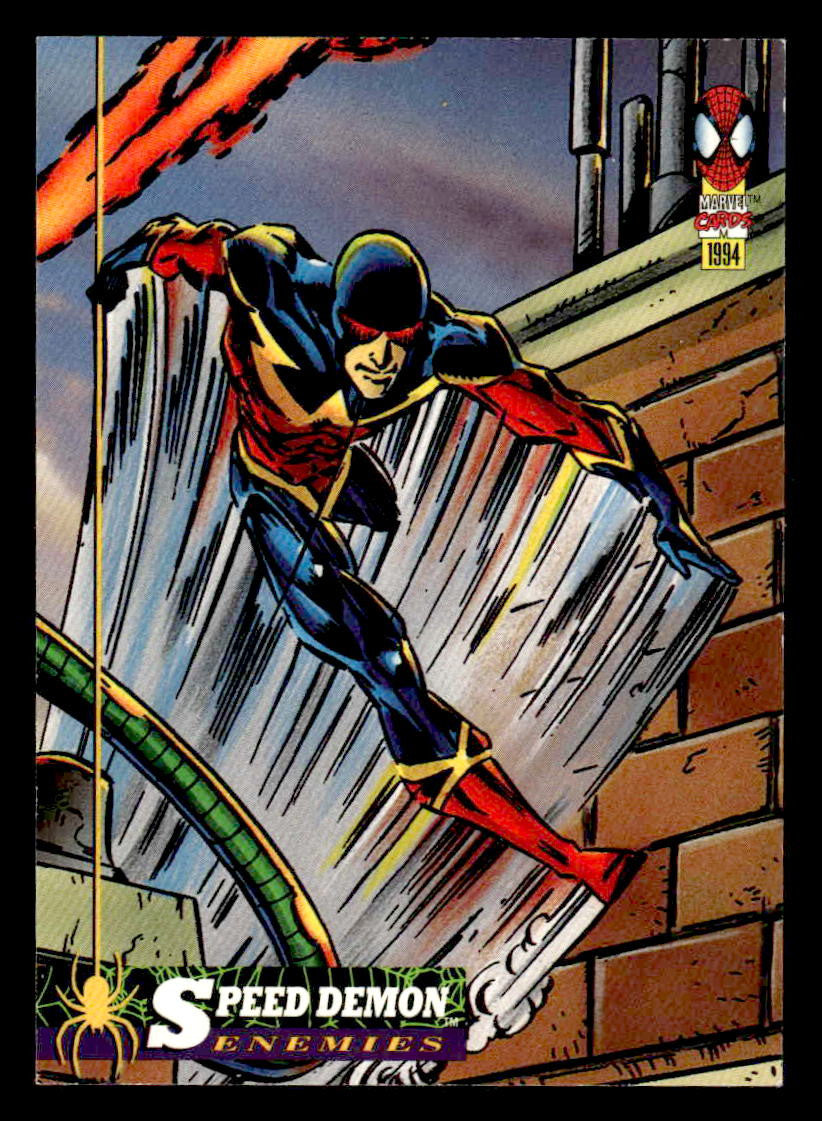 1994 Fleer The Amazing Spider-Man #60 Speed Demon