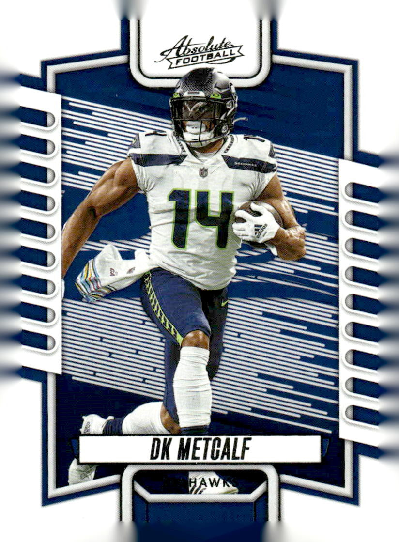 2023 Panini Absolute #67 DK Metcalf Blue