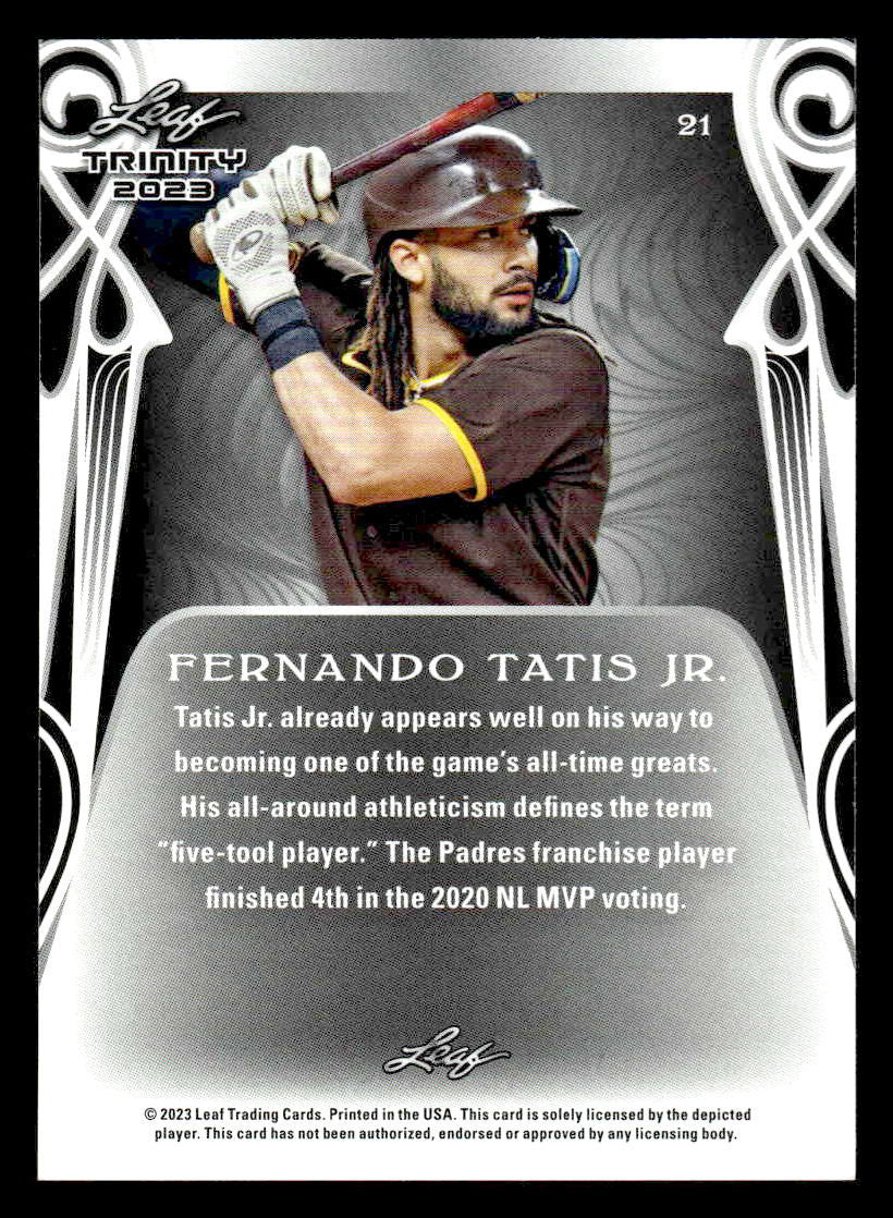 2023 Leaf Trinity #21 Fernando Tatis Jr.