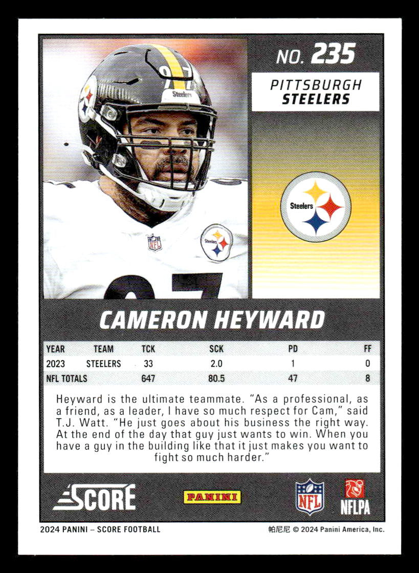 2024 Score #235 Cameron Heyward