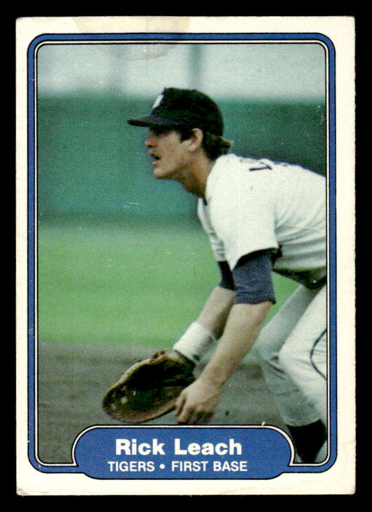 1982 Fleer #272 Rick Leach
