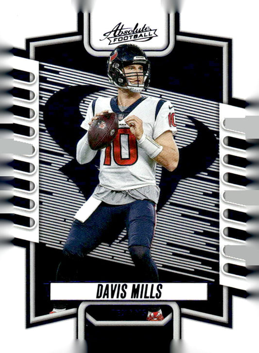 2023 Panini Absolute #8 Davis Mills Blue