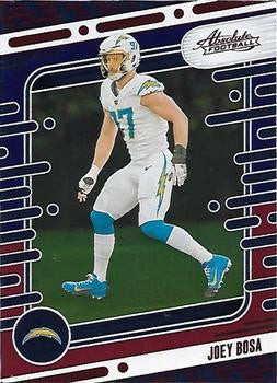 2024 Panini Absolute #59 Joey Bosa Red and Blue