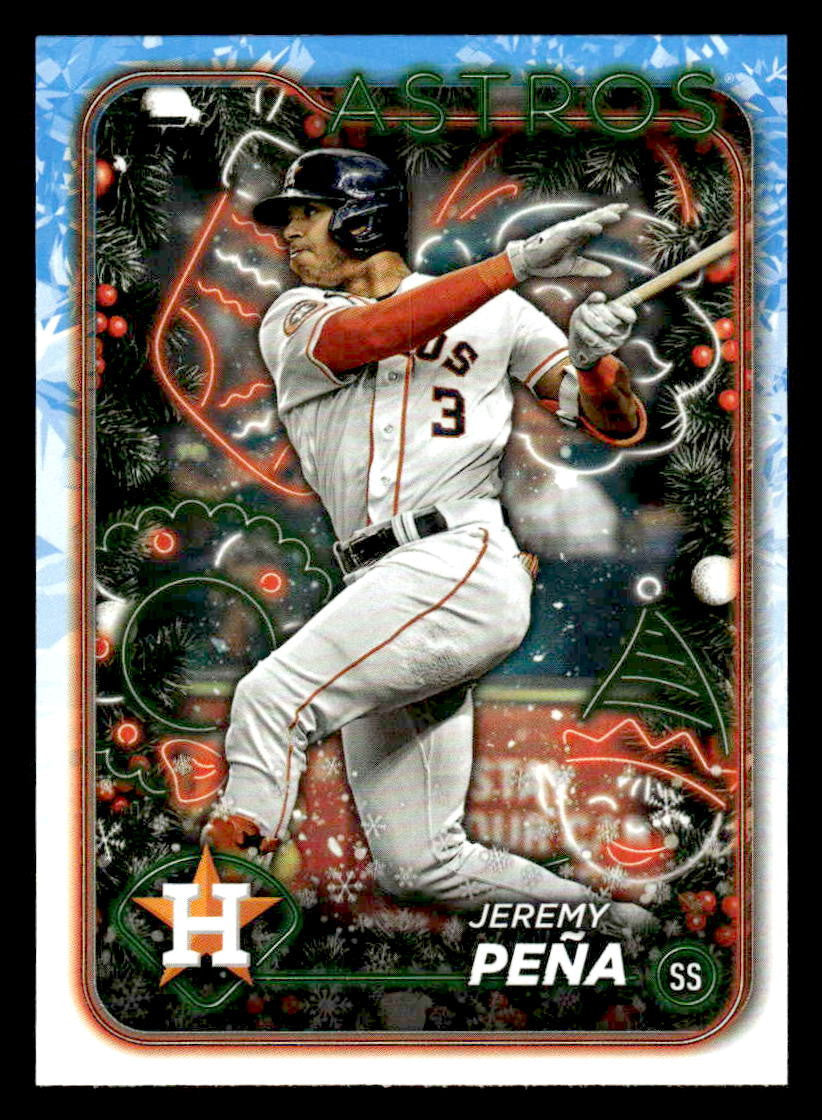 2024 Topps Holiday #H192 Jeremy Peña