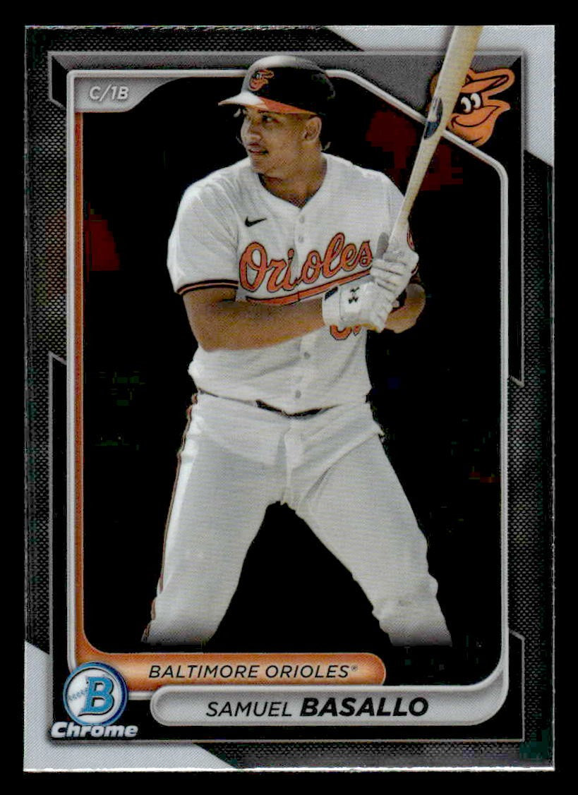 2024 Bowman Chrome #BCP-232 Samuel Basallo Prospects