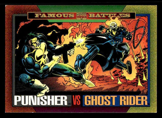 1993 SkyBox Marvel Universe #176 Punisher / Ghost Rider