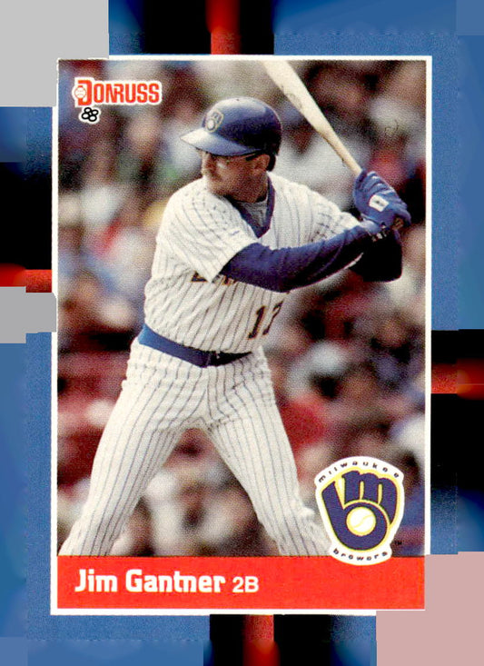 1988 Donruss #214 Jim Gantner