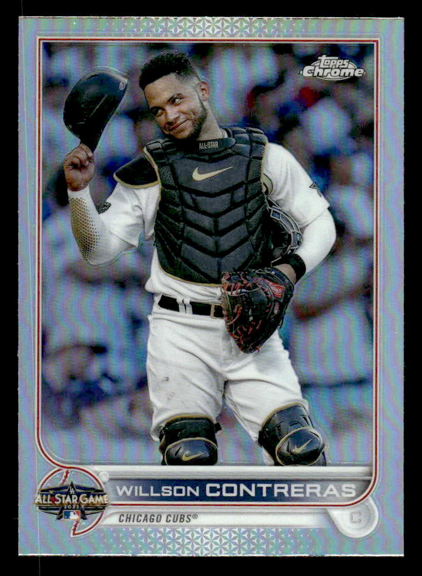 2022 Topps Chrome Update #ASGC-5 Willson Contreras 2022 All-Star Game Chrome