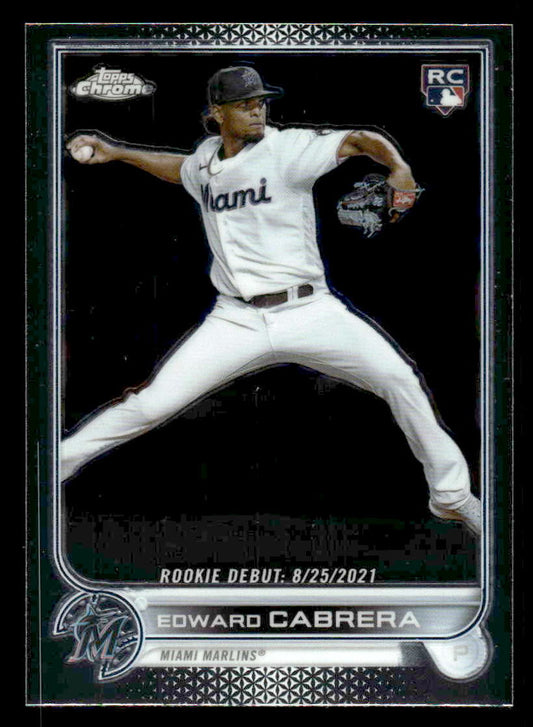 2022 Topps Chrome Update #USC87 Edward Cabrera