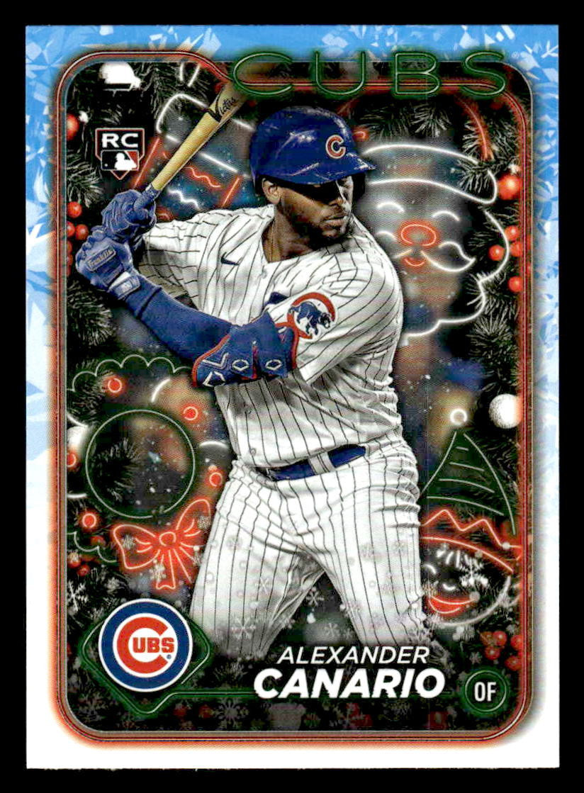 2024 Topps Holiday #H86 Alexander Canario