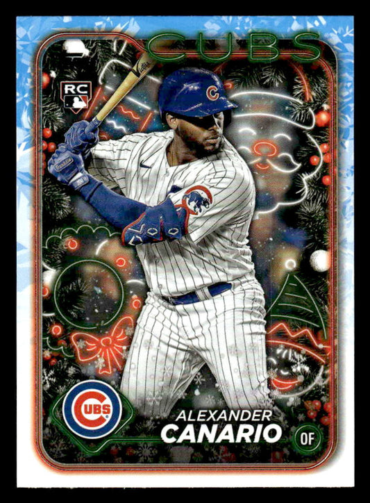 2024 Topps Holiday #H86 Alexander Canario