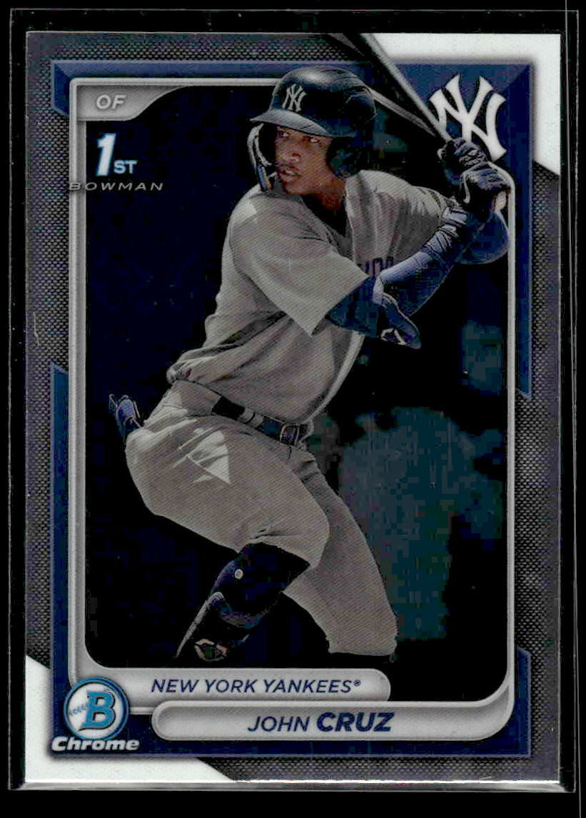 2024 Bowman #BCP-77 John Cruz Chrome Prospects