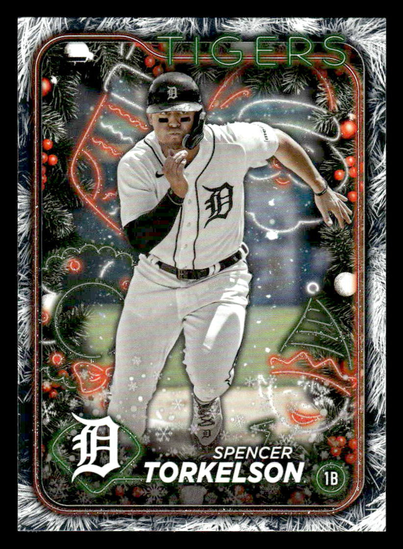2024 Topps Holiday #H48 Spencer Torkelson Holiday Tree