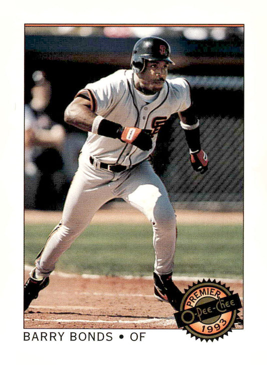 1993 O-Pee-Chee Premier #1 Barry Bonds