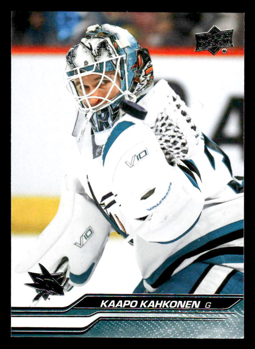 2023-24 Upper Deck #397 Kaapo Kahkonen