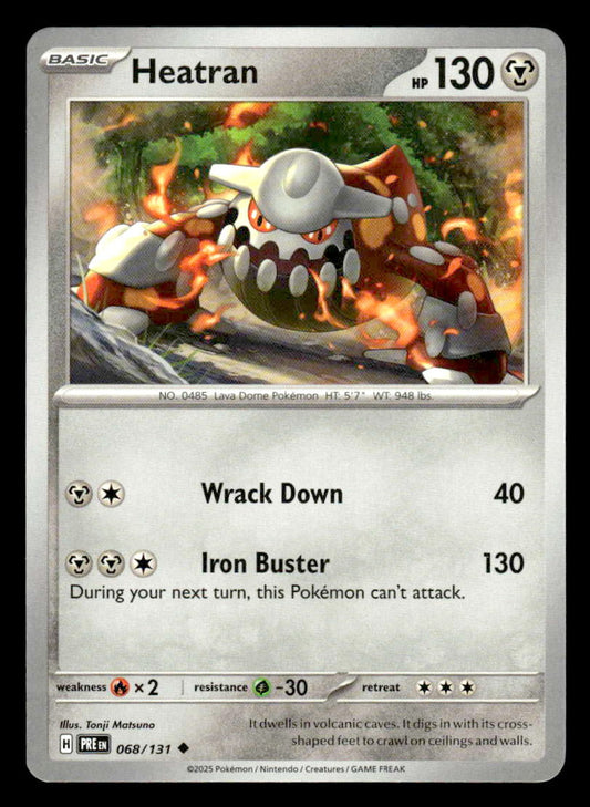 SV: Prismatic Evolutions #068/131 Heatran Uncommon