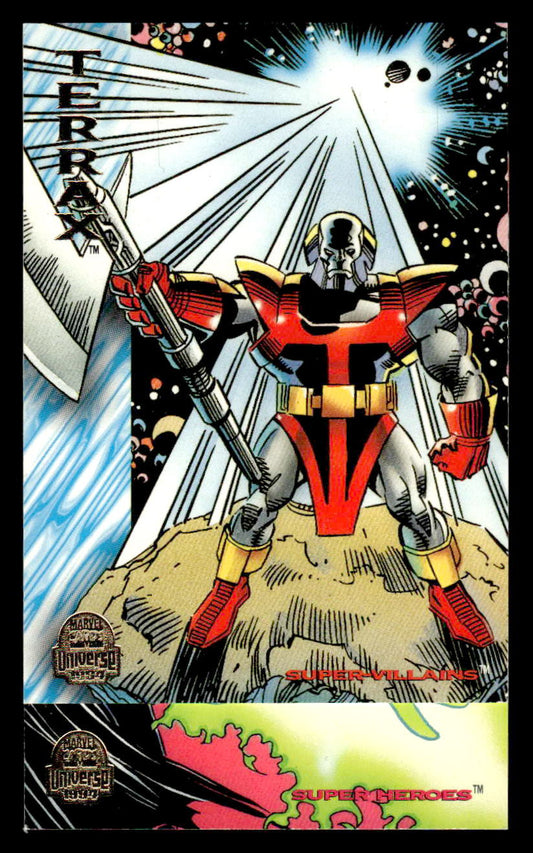 1994 Fleer Marvel Universe #156 Terrax