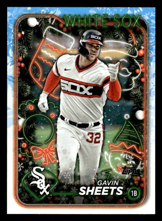 2024 Topps Holiday #H93 Gavin Sheets