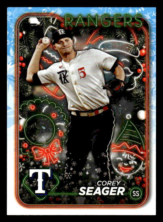 2024 Topps Holiday #H45 Corey Seager