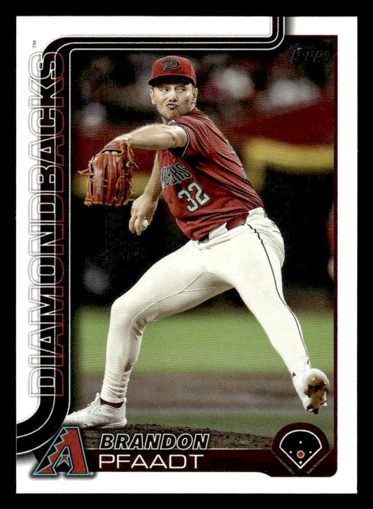 2025 Topps #182 Brandon Pfaadt