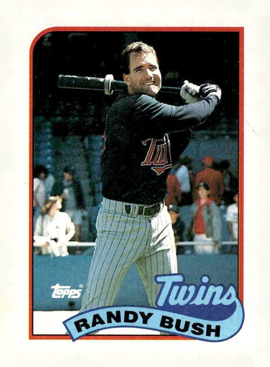 1989 Topps #577 Randy Bush