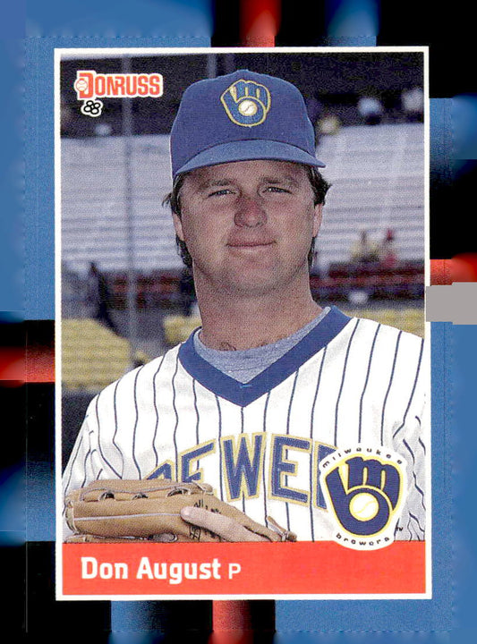 1988 Donruss #602c Don August
