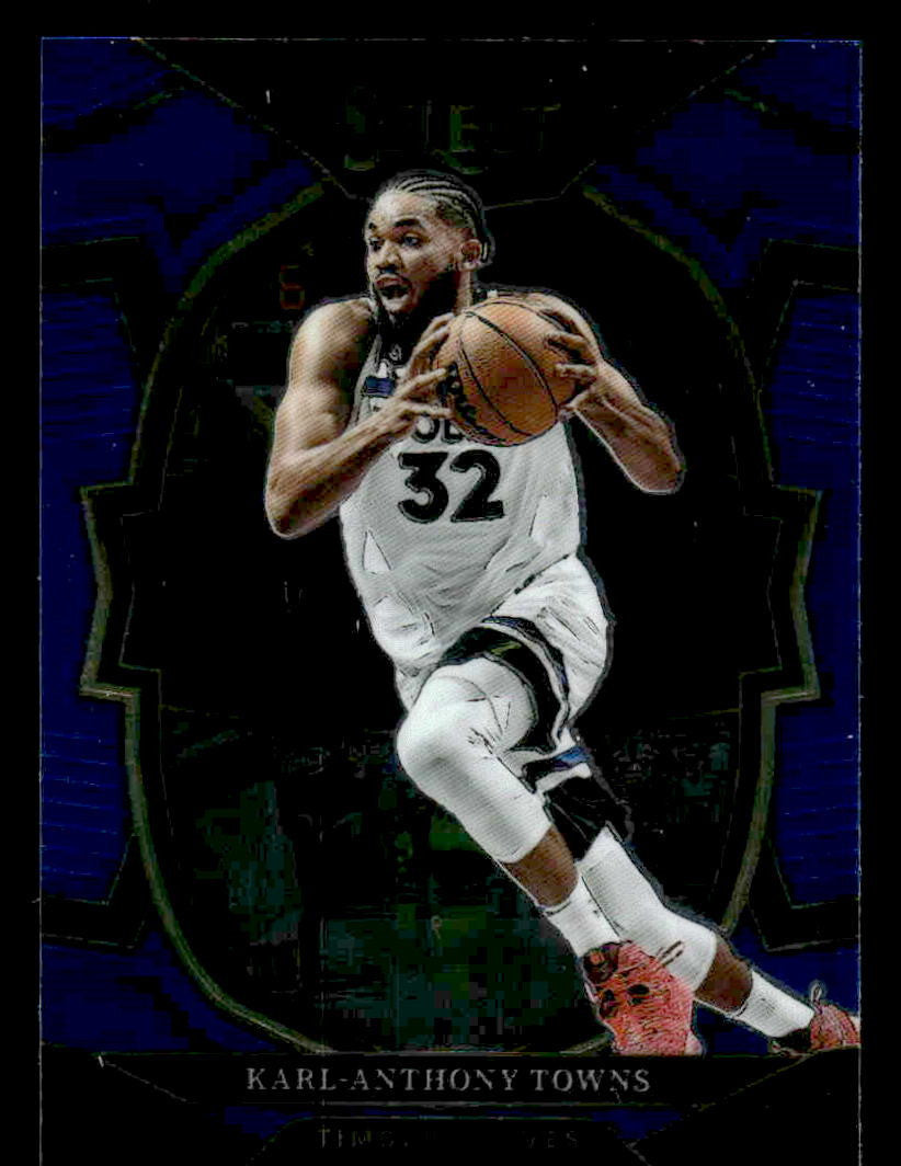 2022-23 Panini Select #12 Karl-Anthony Towns Blue (Retail Base)