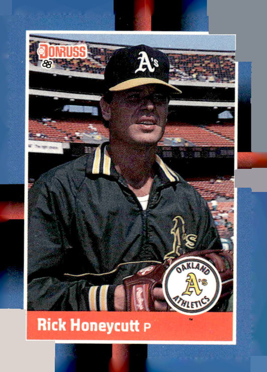 1988 Donruss #590c Rick Honeycutt