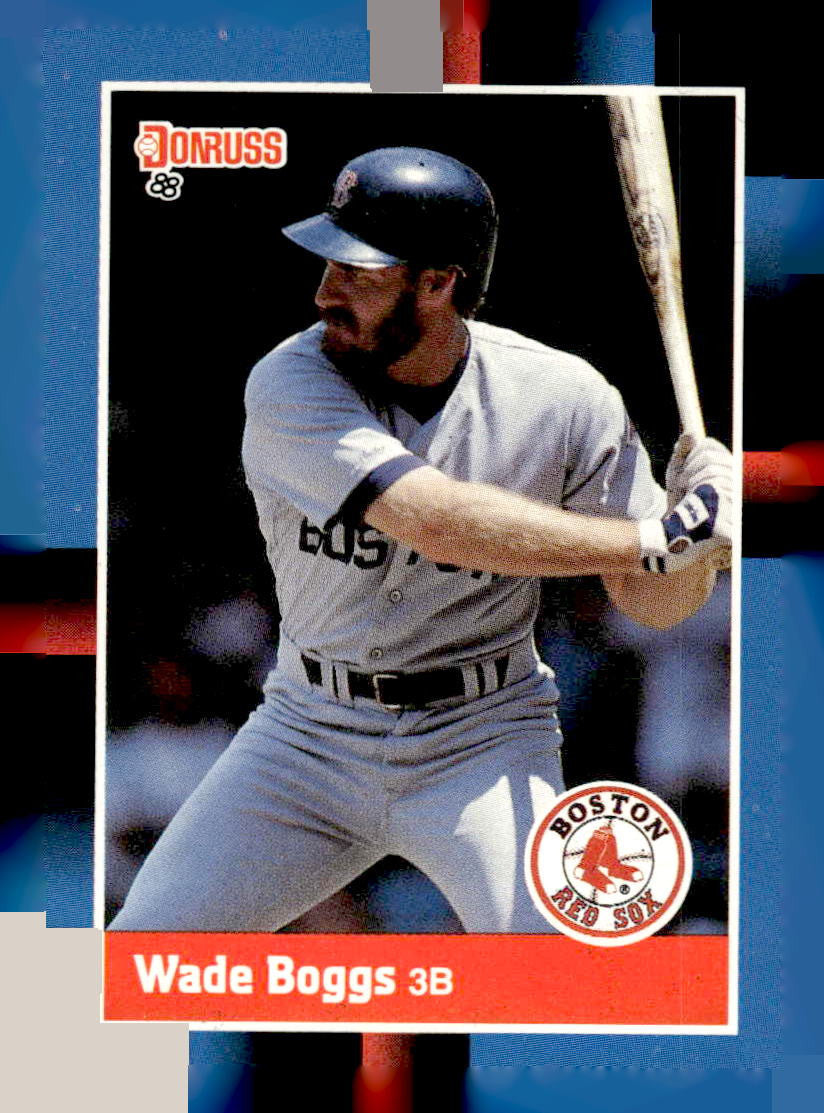 1988 Donruss Boston Red Sox Team Collection #153 Wade Boggs