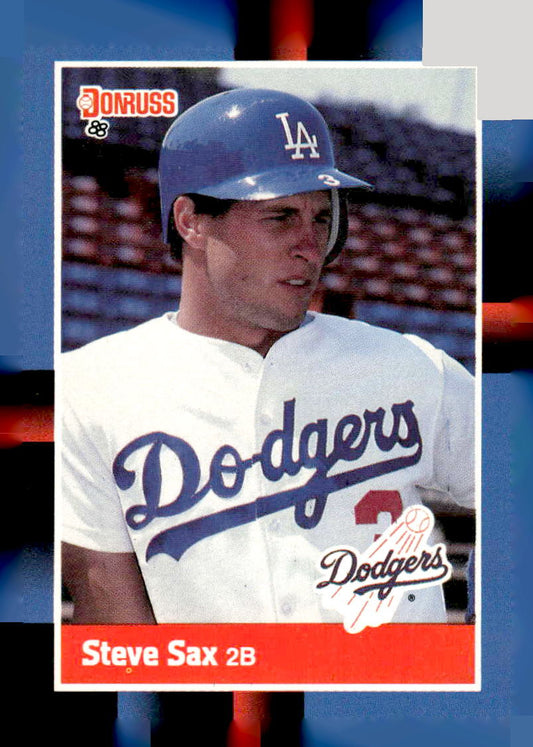 1988 Donruss #176b Steve Sax