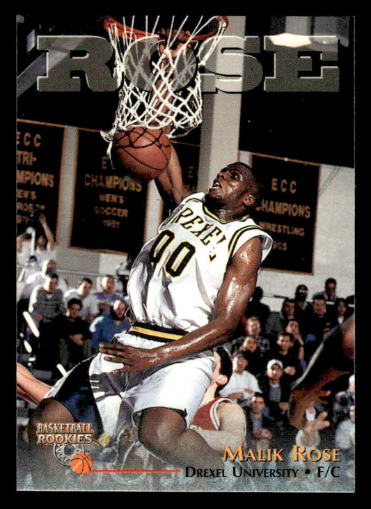 1996 Score Board Rookies #75 Malik Rose