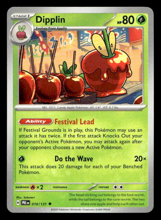 SV: Prismatic Evolutions #010/131 Dipplin Uncommon