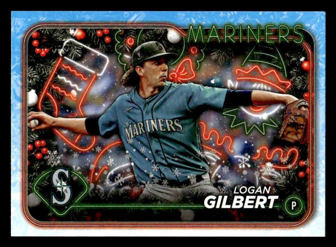 2024 Topps Holiday #H156 Logan Gilbert