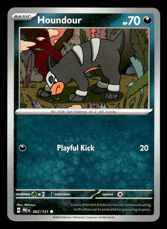 SV: Prismatic Evolutions #062/131 Houndour Common