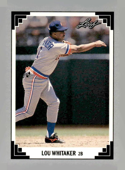 1991 Leaf #120 Lou Whitaker