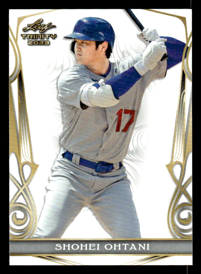 2023 Leaf Trinity #55 Shohei Ohtani