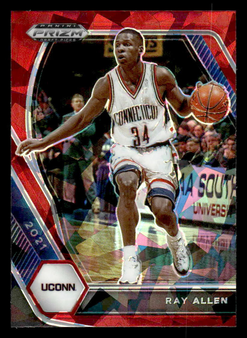 2021 Panini Prizm Draft Picks #91 Ray Allen Red Ice