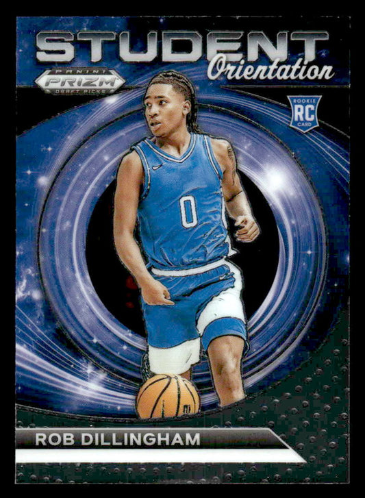 2024 Panini Prizm Draft Picks #5 Robert Dillingham Student Orientation