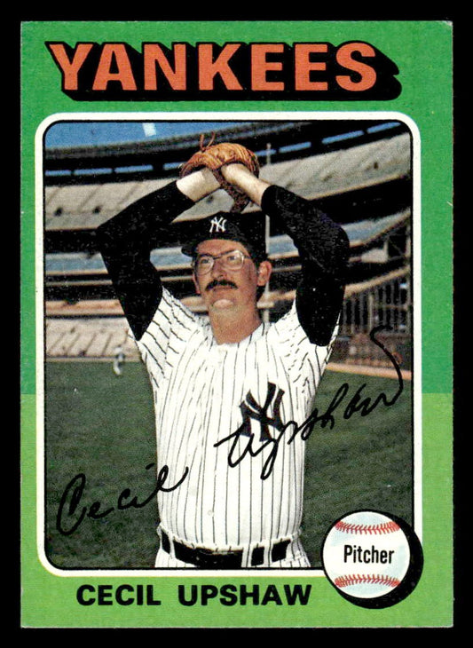 1975 Topps #92 Cecil Upshaw