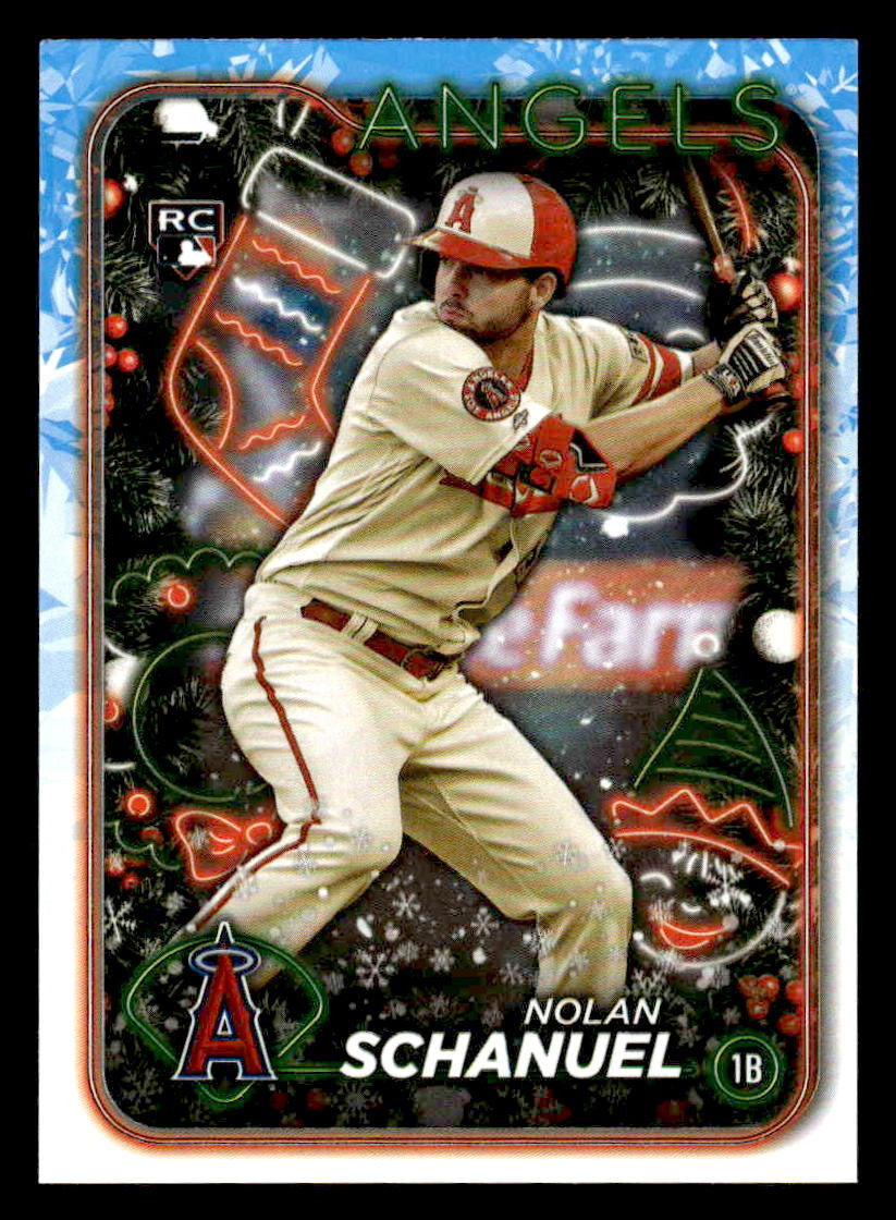 2024 Topps Holiday #H59b Nolan Schanuel