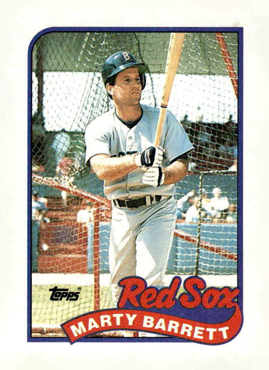 1989 Topps #155 Marty Barrett