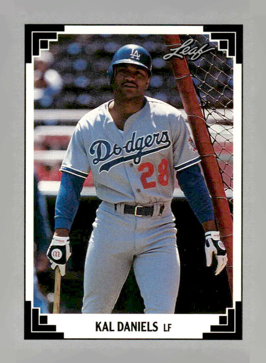 1991 Leaf #112 Kal Daniels