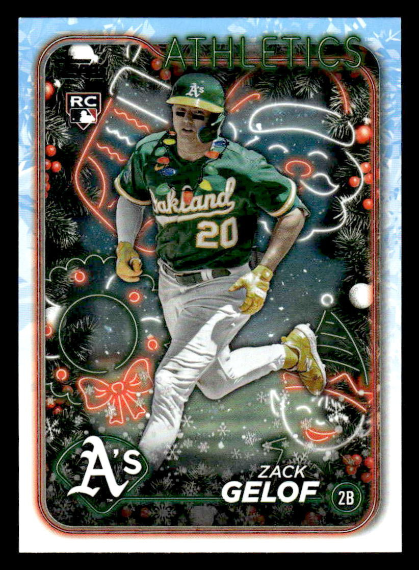 2024 Topps Holiday #H72 Zack Gelof