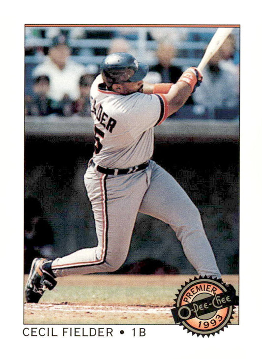 1993 O-Pee-Chee Premier #96 Cecil Fielder