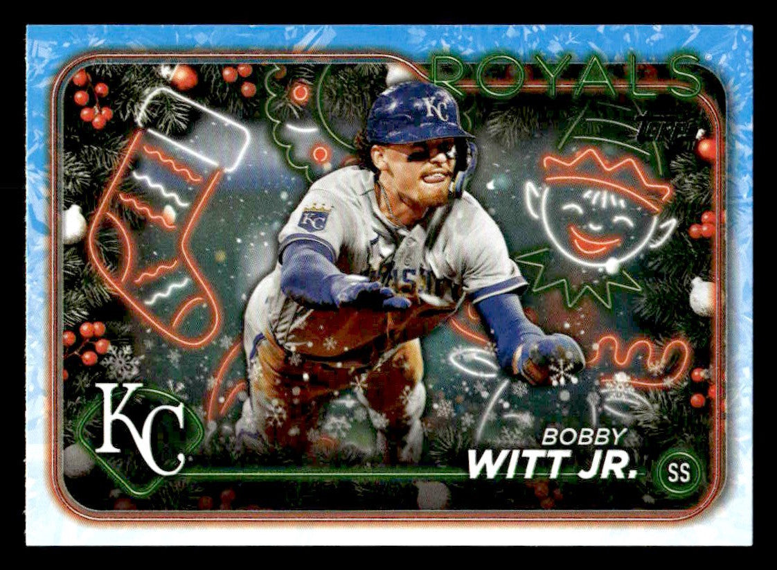 2024 Topps Holiday #H111 Bobby Witt Jr.
